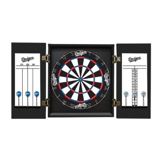 MLB Los Angeles Dodgers Fan's Choice Dartboard Set image {2}