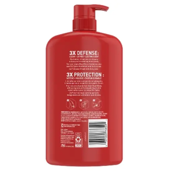 Old Spice Wild Collection Bearglove Body Wash Pump - 33.4 fl oz image {9}