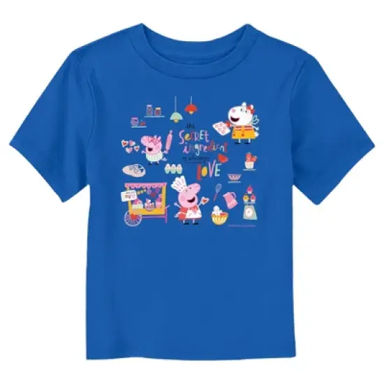 Toddler's Peppa Pig Secret Ingredient Is Love T-Shirt image {2}
