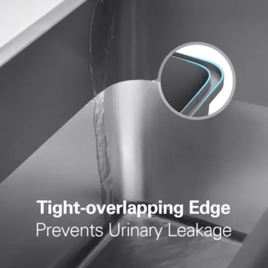 Zarler Stainless Steel Litter Box with Lid, 8&rdquo; Deep, XL Metal Litter Box for Big Cats, Non-Sticky, Easy to Clean, Anti-Urine Leakage, Gray image {3}