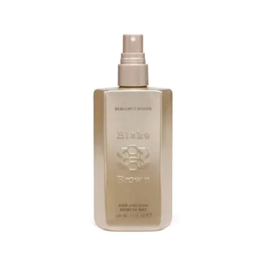 Blake Brown Hair and Body Refresh Mist - Bergamot Woods &ndash; Fresh Citrus Fragrance - 5 fl oz​ image {2}