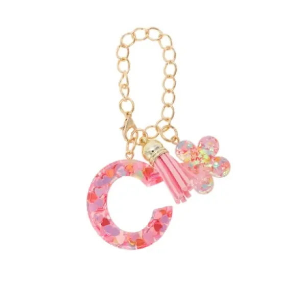 Unique Bargains Flower Letter Water Cup Pendant 1 Pc image {7}