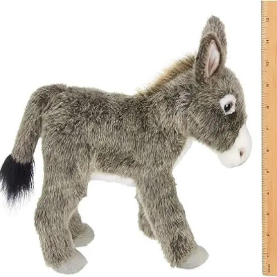 Bearington Pedro Plush Donkey Stuffed Animal, 12 Inches image {4}