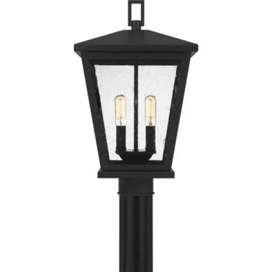 Quoizel Lighting Joffrey 2 - Light Post Light in  Matte Black image {2}