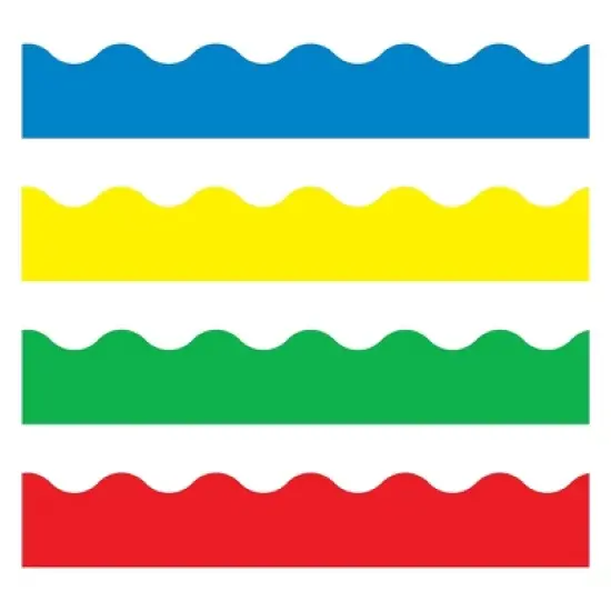 Trend Terrific Trimmers Border Variety Pack 2 1/4 x 39 Assorted Colors 48/Set T9001 image {4}