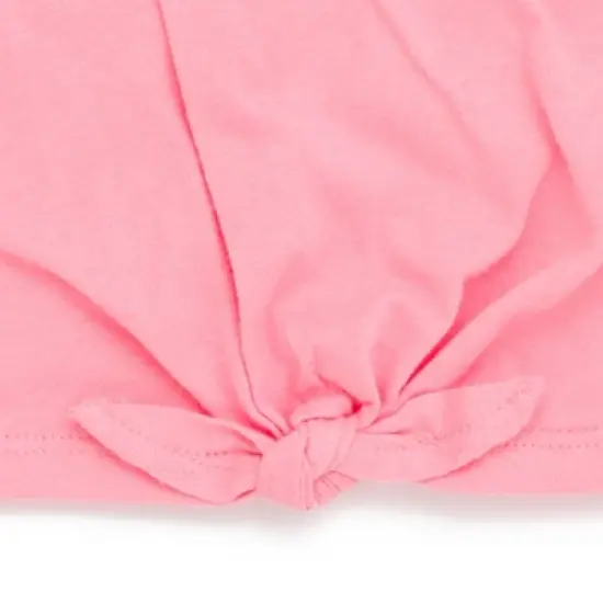 Bluey Girls T-Shirt and Dolphin Active French Terry Shorts Outfit Set Toddler to Little Kid  image {7}