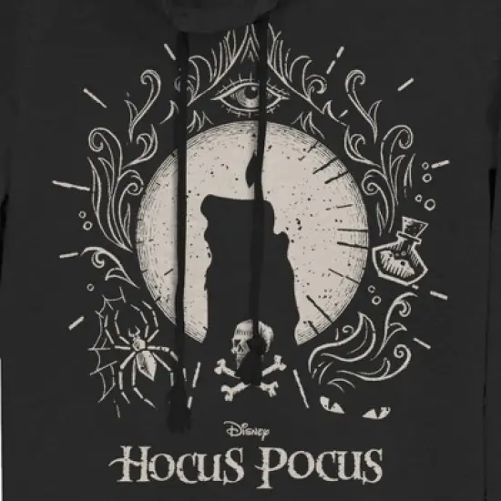 Junior's Hocus Pocus Black Flame Candle Cowl Neck Sweatshirt image {1}