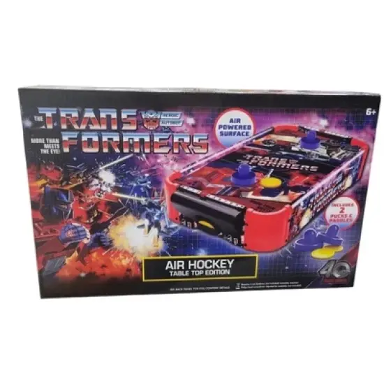 Transformers Kids Air Hockey Tabletop Game image {1}