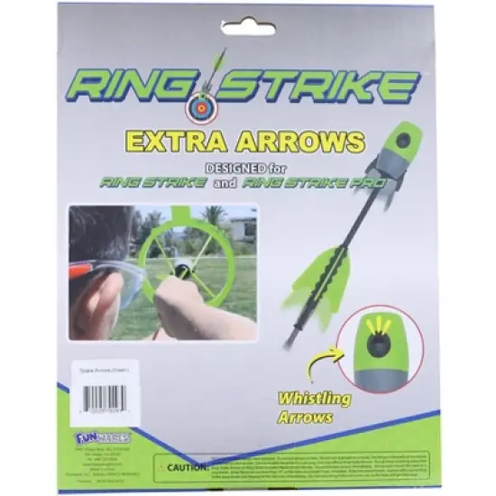 Funwares Ring Strike Green Spare Arrows | Set of 6 image {1}