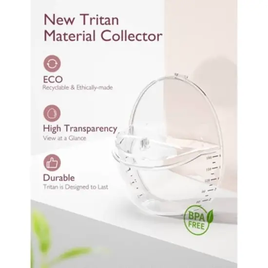 Momcozy M6 Hands-Free Wearable Electric Breast Pump Set image {4}