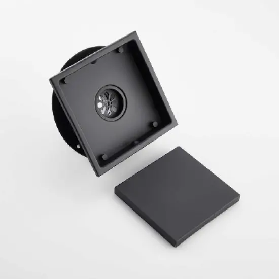 6 Inch Square Shower Floor Drain image {14}