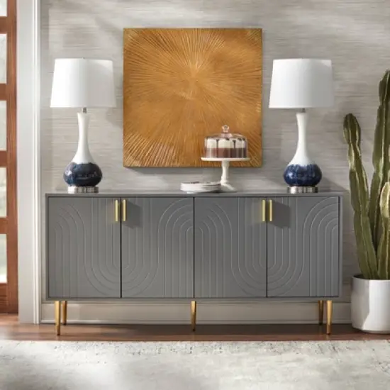Tabaria Sideboard Gray - Buylateral image {1}