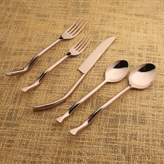 Twig PVD 5 Pc. Flatware Set image {9}