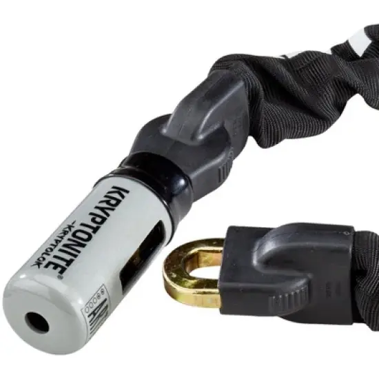 Kryptonite 955 Mini KryptoLok Series 2 Chain Lock Keyed 9.5mm x 55cm Deadbolt image {3}