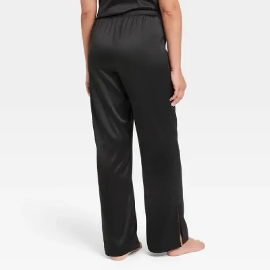 Women's Satin Pajama Pants - Colsie&trade; image {2}