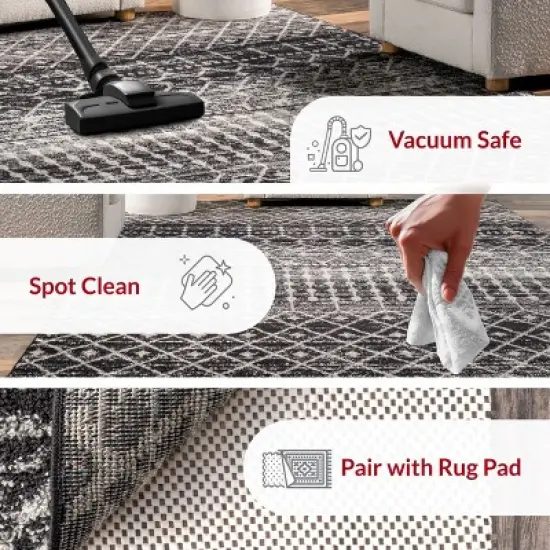 Nuloom Moroccan Blythe Indoor Area Rug image {9}