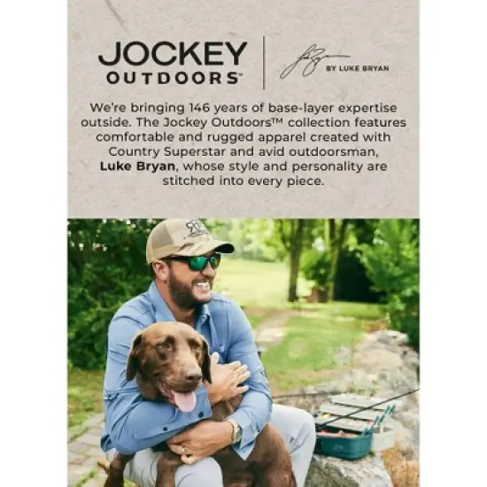 Jockey Outdoors by Luke Bryan Men's Long Sleeve Henley image {4}