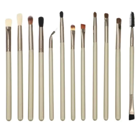 Unique Bargains Eye Makeup Brushes Travel Makeup Brush Set Eyeshadow Eyebrow Eyeliner Makeup Brushes Set 1 Set image {7}