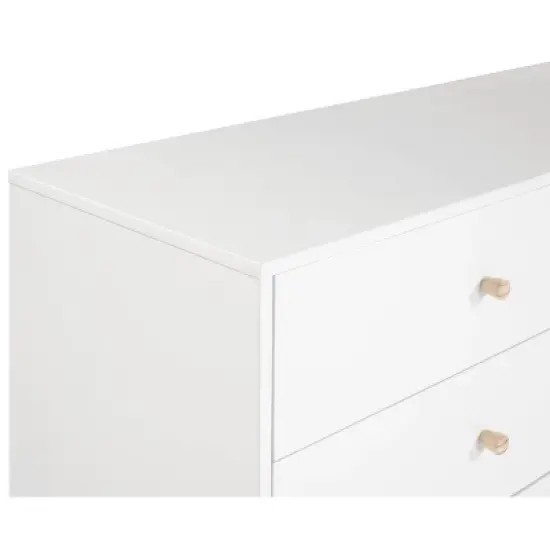 60" 6 Drawer Double Dresser - Alaterre Furniture image {8}