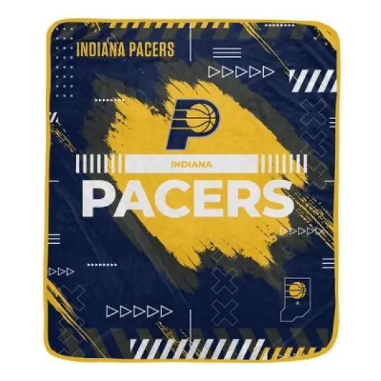 NBA Indiana Pacers 50"x60" Game Tech Ultra Soft Blanket image {2}