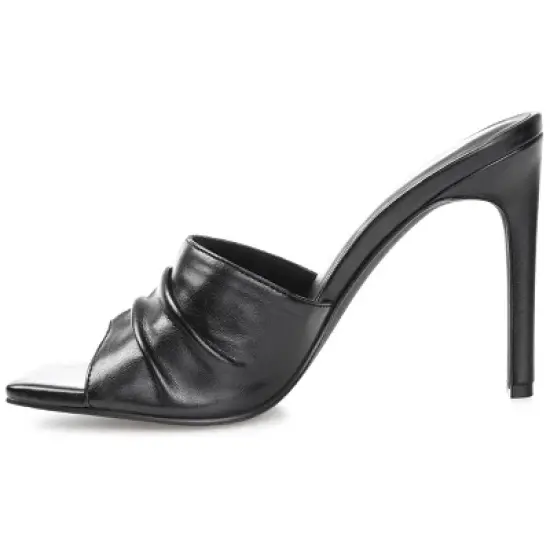 Journee Collection Womens Camber Tru Comfort Foam Open Toe High Stiletto Pumps image {1}