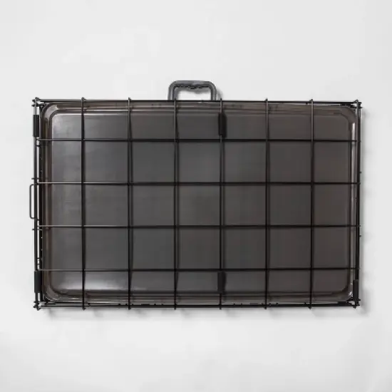 Wire Collapsible Dog Crate - Black - Boots & Barkley&trade; image {3}