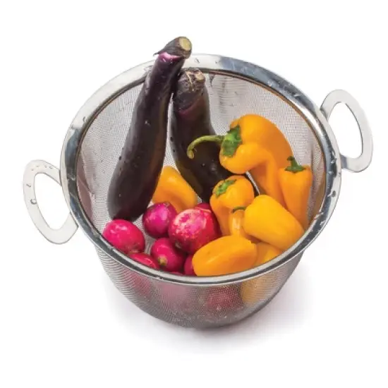 Rsvp Mesh Basket - Wide Rim - Large image {3}