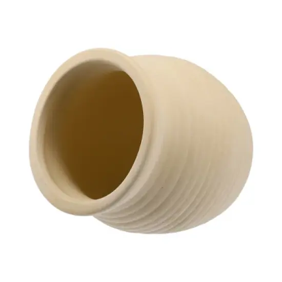 Unique Bargains Ceramic Aquarium Hideaway Rock Cave Fish Tank Decoration Beige Yellow 3.09"x3.07" image {5}