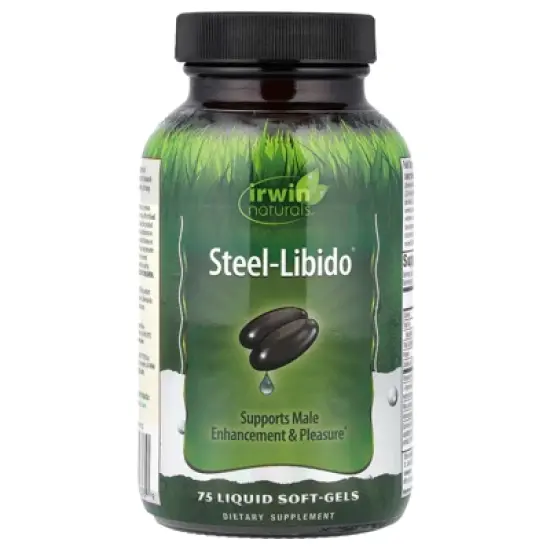 Irwin Naturals Steel Libido&reg;, 75 Liquid Soft-Gels image {4}