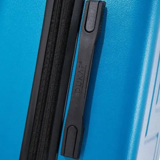 DUKAP Zahav Lightweight Hardside Carry On Spinner Suitcase - Teal image {8}