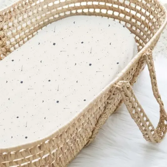 Ely's & Co. Baby Fitted Bassinet Sheet  100% Combed Jersey Cotton   for Baby Boy  2 Pack image {4}