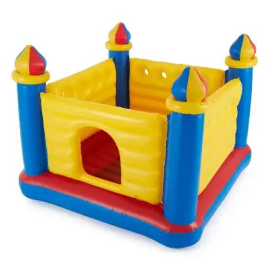Intex Quick Fill Electric Pump & Intex Inflatable Jump-O-Lene Kids Ball Pit image {1}