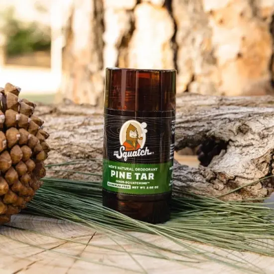 DR. SQUATCH Men's Natural Deodorant - Pine Tar - 2.65oz image {3}