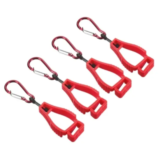 Unique Bargains Wear-Resistant Construction Workshop Prevent Losing Hook Clip 4 Pcs image {6}
