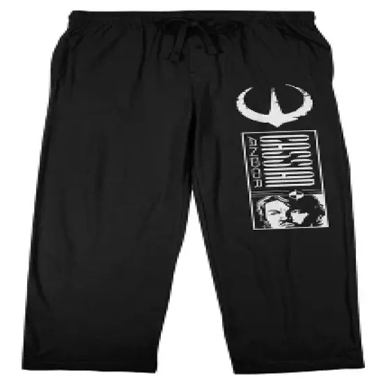 Star Wars: Andor Cassian Men's Black Sleep Pajama Pants image {8}