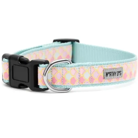 The Worthy Dog Mermaid Adjustable Dog Collar image {2}