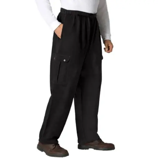KingSize Men's Big & Tall Thermal Waffle-Lined Cargo Pants image {6}