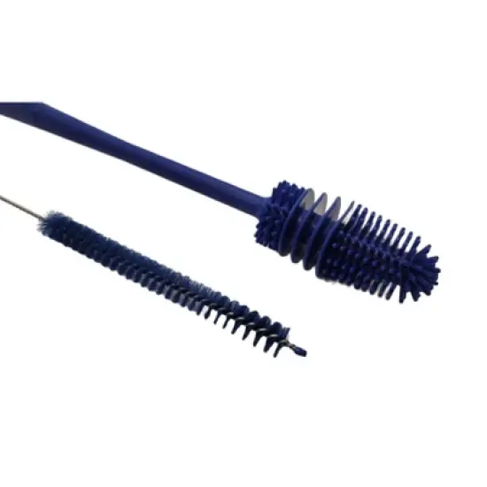 Handy Housewares 13" Long Reusable Drinking Bottle & Straw Cleaning Brush Set image {1}