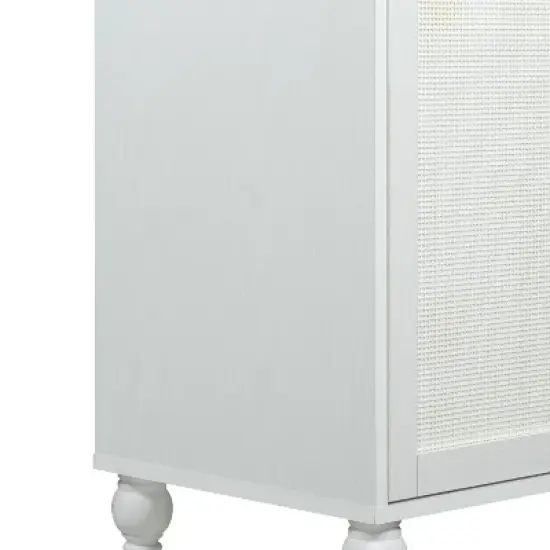 Newcomb 2-Door Cabinet White - Sango image {5}
