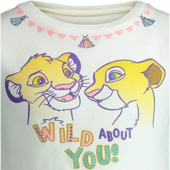 Disney Lion King Simba Nala Short Sleeve Dress image {2}