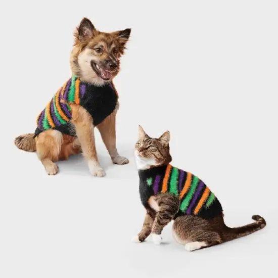 Striped Dog and Cat Sweater - Boots & Barkley&trade; image {7}