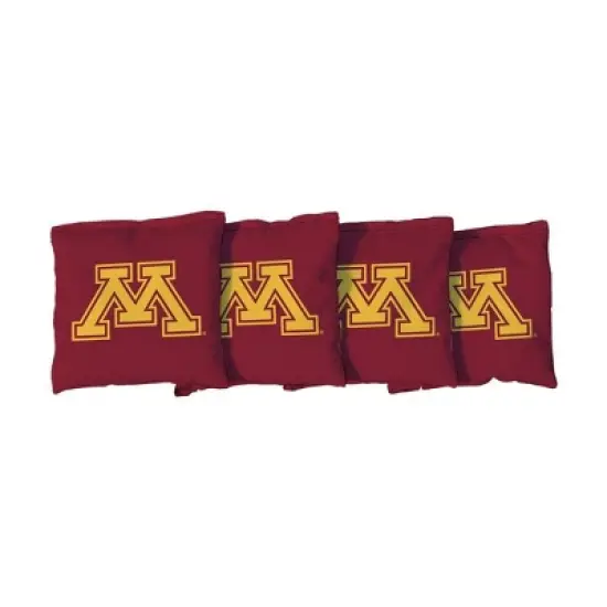 NCAA Minnesota Golden Gophers Corn-Filled Cornhole Bags Maroon - 4pk image {1}