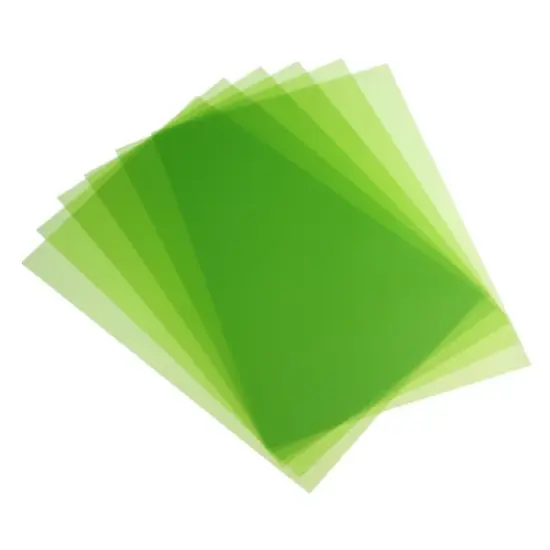 Unique Bargains Un-Punched A4 Letter Size Clear PVC Binding Covers 10 Pcs 8.3"x11.7" image {7}