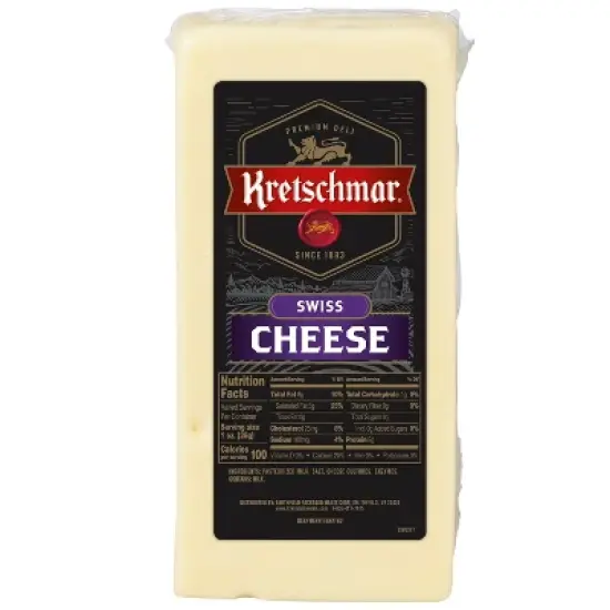 Kretschmar Swiss Cheese - Price per lb image {3}