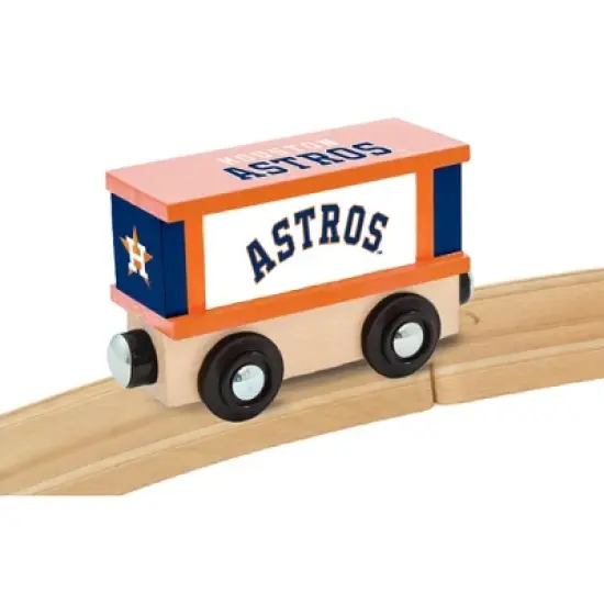 MasterPieces Wood Train Box Car - MLB Houston Astros image {2}