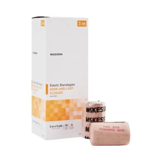 McKesson Hook and Loop Closure Elastic Bandage image {3}