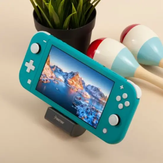 Insten Adjustable Charging Dock Stand for Nintendo Switch & Switch Lite & OLED Model Docking Station with USB C Port, Gray image {1}