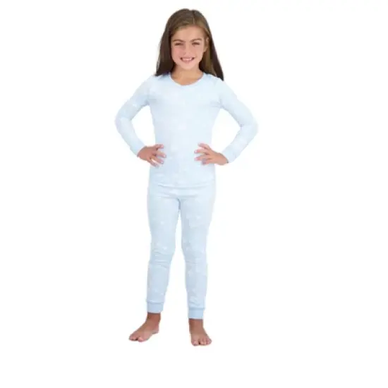 Sleep On It Girls Super Soft 2-Piece Snug Fit Pajama Set - Stars image {5}