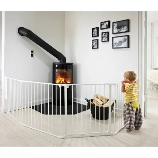 BabyDan Flex Gate - XL - White image {1}