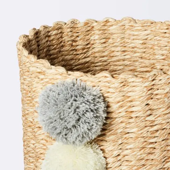 Small Paper Rope Decorative Basket Neutrals - Cloud Island&trade; image {2}